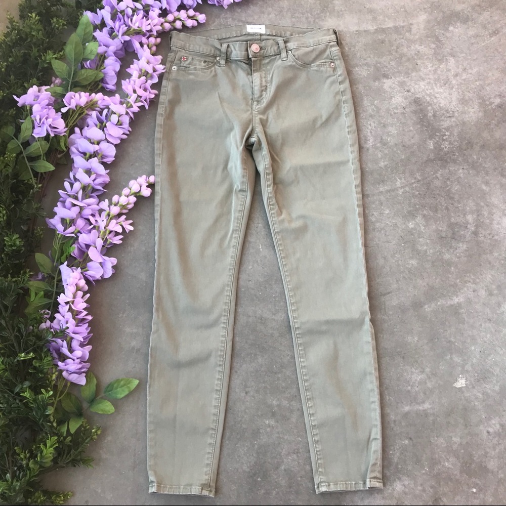 Hudson Grern Skinny Jeans Size 28 Nico Midrise Ankle Stretch